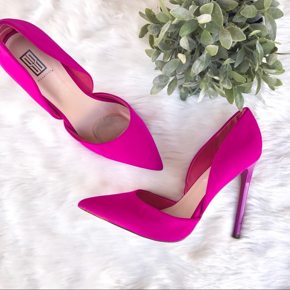 magenta pink heels